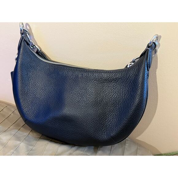 COACH Black Pebble Mini Shoulder Purse Bag - Excellent Condition! - Picture 2 of 4